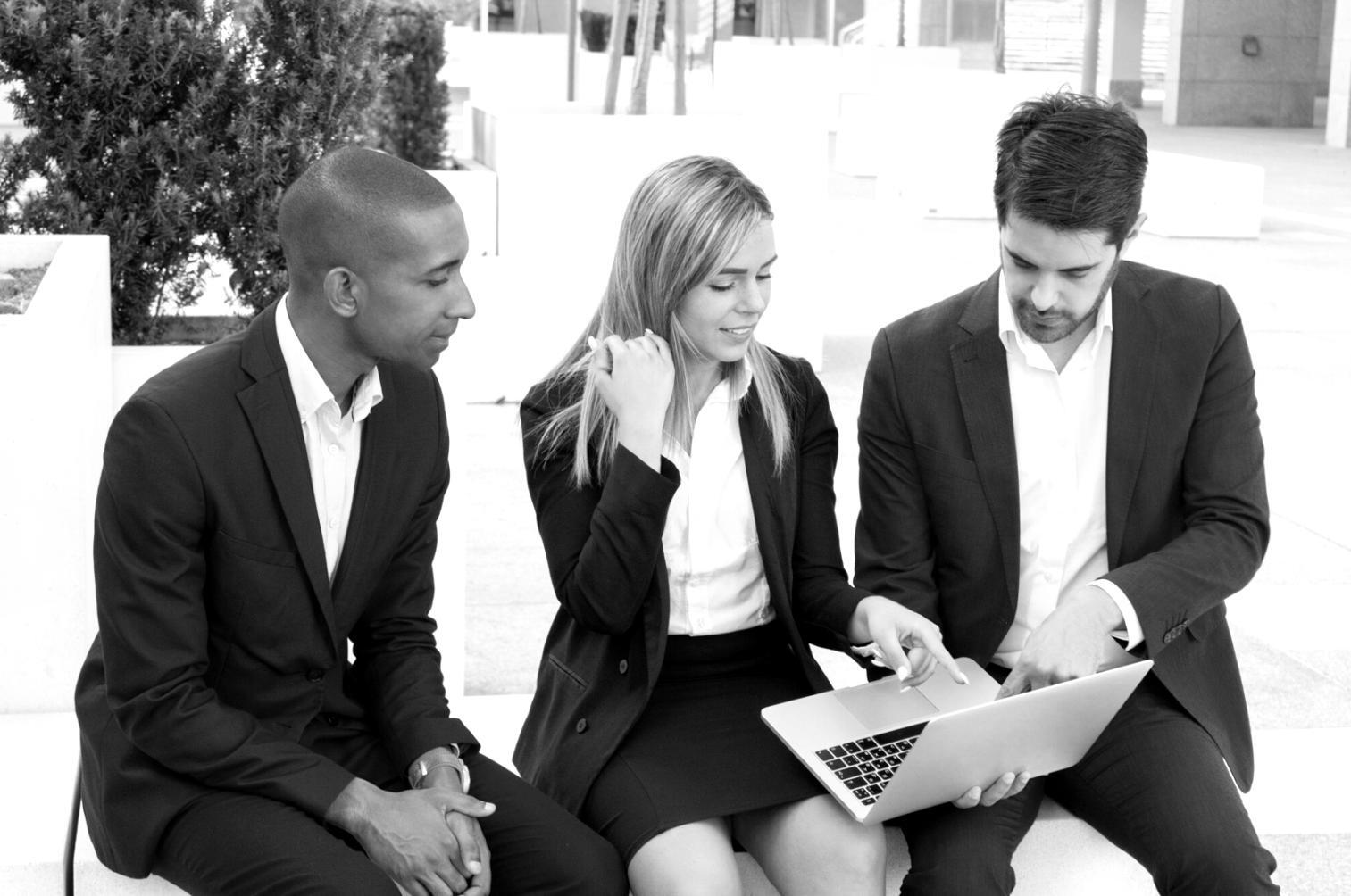 Early team meeting discussing budget management solutions